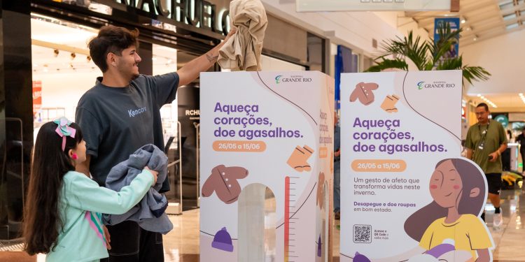 Shoppings do Rio promovem campanha de arrecadação de agasalhos e alimentos