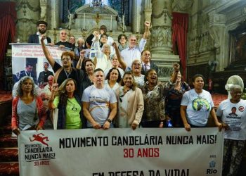 “Candelária Nunca Mais: 32 anos depois, o clamor por justiça e proteção à infância ecoa no coração do Rio”