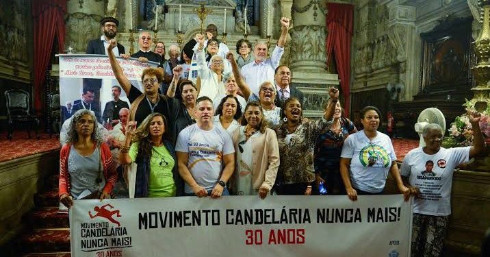 “Candelária Nunca Mais: 32 anos depois, o clamor por justiça e proteção à infância ecoa no coração do Rio”