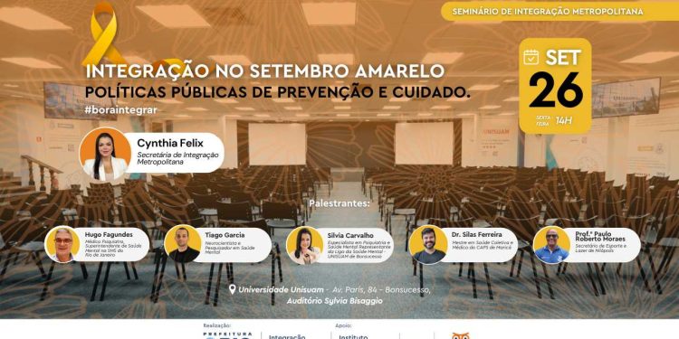 Seminário Setembro Amarelo: Públicas de Prevenção e Cuidado
