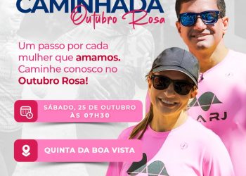 Caminhada do Outubro Rosa reforça a importância do autocuidado e da prevenção